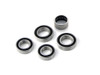 <ul>
<li>Set includes 2 front and 3 rear bearings</li>
<li>Quicker elapsed times and higher MPH&rsquo;s</li>
<li>Ceramic bearings offer 40% less friction than steel</li>
<li>Less friction = More horsepower</li>
<li>60% less rotating weight</li>
<li>Low tension, maintenance free dust seals</li>
<li>Mobil&reg; Polyrex&reg; light weight aerospace grease</li>
<li>Bearing life 3 to 5 times longer than steel</li>
<li>Lower vibration levels</li>
<li>Cooler running</li>
<li>No extra maintenance required</li>
<li>2 year warranty</li>
<li>100% hand assembled in the USA to exacting specifications</li>
<li><a style="color: blue;" href="http://blog.brocksperformance.com/why-choose-worldwide-bearings/" target="_blank"><em>Why Choose Worldwide Bearings?</em> - Read More</a></li>
<li><a style="color: blue;" href="https://youtu.be/MUGYfVySi5A" target="_blank">Worldwide Bearings Ceramic Ball Torture Testing <strong>(Video)</strong></a></li>
</ul>
<p><strong>*For BST wheel replacement bearings contact: <a style="color: blue;" href="mailto:sales@brocksperformance.com?Subject=BST%20Wheel%20Bearing%20Question">sales@brocksperformance.com</a></strong></p>
<div class="moretab" data-title="Product Details">
<p>The allure of going faster with less energy is appealing to almost anyone and the latest innovation to make bikes go faster is ceramic wheel bearings. Since the speed of a motorcycle is most determined by the performance of its rotating parts, investing in ceramic wheel bearings by Worldwide Bearings is a logical choice for the serious rider. Look for them in the winner&rsquo;s circle.</p>
<p>Worldwide Hybrid Ceramic Bearings utilize SAE 52100 high-carbon chromium steel races, this air-melted alloy is clean, hard, and wear resistant, combined with Grade 5 Silicon Nitride balls. All ceramic bearings come with low friction removable seals.</p>
<p><em>All Worldwide Bearings come with a 2 year warranty.</em></p>
</div>