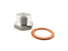 <p>This aluminum plug and copper sealing washer are a direct replacement for the plugs/washers that come pre-installed in our Brock&rsquo;s Performance titanium exhaust system O2 sensor port. This plug will fit any standard M18 x 1.5 (stainless or titanium) bung. <strong><em>Recommended torque value (use anti-seize on threads): 32 lb-ft</em></strong></p>