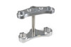 <ul>
<li>Direct bolt-on triple clamp for popular Harley-Davidson&reg; models<br /> (See product details tab for listing of known fitment applications)</li>
<li>Allows use of popular OEM upside-down (inverted) sportbike forks</li>
<li>As seen on <a style="color: blue;" href="%%GLOBAL_ShopPathSSL%%/product_images/uploaded_images/J_Perewitz_Land_Speed_Project_3_Zoom.jpg" target="_blank">Jody Perewitz Land Speed Bike</a> and <a style="color: blue;" href="http://blog.brocksperformance.com/skeeter-todds-fxr124-american-iron-magazine-feature-story/" target="_blank">Skeeter Todd's Custom Built FXR124</a></li>
<li>Reversible lower clamp for maximum fork height adjustability<br /> <a style="color: blue;" href="%%GLOBAL_ShopPathSSL%%/v-twin/fork-extensions/" target="_blank">(Fork Extensions available here)</a></li>
<li>Lower clamp is tapped for fork stops and a clearance hole for headlight mounting</li>
<li>Accepts handlebars with a 3.5" center-to-center spacing</li>
<li>Threaded steering stem and jam nut to allow proper setting of bearing preload</li>
<li>Steering stem is threaded 5/8"-18 for steering stem bolt</li>
<li>Two (2) 5/16&rdquo;-18 threaded holes for fork stops <a style="color: blue;" href="%%GLOBAL_ShopPathSSL%%/content/images/Triple_Tree_Steering_Stop_Explanation_Graphic.jpg" target="_blank">(click for setup example)</a></li>
<li>One (1) 3/8&rdquo; clearance hole for headlight mounting</li>
<li>Uses OEM H-D&reg; (1" ID) bearings and seals (not included)</li>
<li>Stock Dyna&trade; offset of 2.375" for 18"+ wheels sizes</li>
<li>207mm fork spread center-to-center (e.g. 2001-2006 GSX-R1000)</li>
<li>CNC machined 6061-T6 billet aluminum upper and lower clamps</li>
<li>300 series stainless steering stem</li>
<li>All stainless steel hardware</li>
<li>Laser engraved logo</li>
<li>Natural finish</li>
<li>Weighs only 5.8 lb.</li>
<li>Designed, machined and assembled in the USA</li>
<li><a style="color: blue;" href="%%GLOBAL_ShopPathSSL%%/content/Instructions/VTwin/997634.pdf" target="_blank">Click to view V-Twin Triple Tree Installation Information</a></li>
</ul>
<div class="moretab" data-title="Product Details">
<p>Brock&rsquo;s Performance has professionally designed and fabricated V-Twin Triple Trees with Reversible Bottom Clamp which will allow conversion of select Harley-Davidson&reg; FXR&trade;, Dyna&trade; and Sportster&trade; forks to late model upside-down (inverted) sportbike forks to take your riding to the next level. These triple clamps not only allow the use of readily available OEM forks (GSX-R1000, Hayabusa, etc...,) but also simultaneously add the ability to use corresponding wheels and brakes, increasing overall suspension performance and comfort while providing world class braking options. Featuring zero (1-1) rake and the stock 2 3/8" Dyna offset, we also accommodate the stock fork stops and lock (when possible). Available in 50/54 with a 207mm spread (GSX-R1000) and 50/55 with a 214mm spread (Hayabusa). See overview and technical tabs for more info. Proudly made in the USA.</p>
<p><strong>Note:</strong> Performance Triple Trees are not designed for off-road use.</p>
<p><strong>Known Fitment Applications:</strong></p>
<ul class="standard_ul">
<li>Harley-Davidson&reg; FXR&trade; (87-94) (Including CVO)</li>
<li>Harley-Davidson&reg; Dyna&trade; (90-17)</li>
<li>Harley-Davidson&reg; Sportster&trade; (87-03)</li>
</ul>
<p>All remaining years of FXR&trade;, Dyna&trade; and Sportster&trade; will accept the clamp with small modifications. The clamp will also fit custom applications utilizing a 1&rdquo; DIA Harley-Davidson&reg; steering stem. This is a bolt on application for any frame with the fork stop on the front of the neck; all other frames will require a fabricated fork stop.</p>
<p><strong>Triple Tree Weight Breakdown:</strong></p>
<ul class="standard_ul">
<li>Upper clamp &ndash; 28.8 oz. (816g)</li>
<li>Lower clamp &ndash; 33.6 oz. (952g)</li>
<li>Steering stem &ndash; 26.4 oz. (748g)</li>
<li>Jam nut &ndash; 1.1 oz. (31g)</li>
<li>Hardware &ndash; 2.6 oz. (74g)</li>
</ul>
<p><strong>Total = 5.8 lb. (2.63 kg)</strong></p>
<hr style="height: 1px; color: gray; width: 410px; align: left;" />
<p><strong>American V-Twin Fitment Statement:</strong><br /> <br /> Although all attempts have been made to handcraft a product which will fit a wide variety of machines for a particular make/model/year, due to idiosyncrasies between particular years, available options, accessories, etc&hellip;, fitment cannot be 100% guaranteed. If upon assembly, fitment issues are discovered which are beyond the installers ability or willingness to correct, then please feel free to contact our customer service department, alert Brock&rsquo;s Performance of the fitment issue for your particular make/model, and obtain an RMA (Return Material Authorization). Brock&rsquo;s Performance will accept unmodified triple trees, in 100% resalable condition for a full refund.</p>
<p><em>Please note, refunds are issued after product inspection at Brock&rsquo;s Performance, and the customer is responsible for any/all shipping charges.</em></p>
</div>