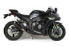 <ul>
<li>Industry exclusive electro-black stainless muffler</li>
<li>2.375" outlet permanent baffle</li>
<li>Titanium midpipe construction</li>
<li>Includes removable Euro-approved dB killer</li>
<li>No fairing modifications required</li>
<li>Eliminates the OEM catalytic convertor</li>
<li>66% weight savings vs OEM muffler/catalytic converter</li>
<li>Max power when combined with our <a style="color: blue;" href="%%GLOBAL_ShopPathSSL%%/brockflash-ecu-stage-1-f-with-fuel-tune-for-3-4-cat-delete-zx-10r-19-20-must-send-us-your-ecu/" target="_blank">ECU Flash</a> and <a style="color: blue;" href="%%GLOBAL_ShopPathSSL%%/dynojet-power-commander-6-zx-10r-16-20/" target="_blank">Dynojet PC6</a></li>
<li>Laser engraved <a style="color: blue;" href="%%GLOBAL_ShopPathSSL%%/product_images/uploaded_images/570764-predator-slip-on-eb-8-zoom.jpg" target="_blank">Brock's Performance logo</a></li>
<li>One 18mm O2 bung pre-installed on elbow (block-off plug and copper washer included)</li>
<li>Includes muffler, midpipe, and necessary hardware</li>
<li>Includes PAIR block-off cap for decel-pop reduction</li>
<li>Includes bung plug for OEM oxygen sensor removal</li>
<li><em>Designed to work with OEM front section only</em></li>
<li>Select from increased drivability/fuel mileage (pump gas) or race-proven (race fuel) track maps via our <a style="color: blue;" href="https://blog.brocksperformance.com/category/map-support/" target="_blank">map support program</a> <em>at no additional charge</em></li>
<li><a style="color: blue;" href="%%GLOBAL_ShopPathSSL%%/content/Instructions/ZX10R_ZX12R/996746.pdf" target="_blank">Click here to view exhaust installation instructions</a></li>
<li><a style="color: blue;" href="%%GLOBAL_ShopPathSSL%%/content/Instructions/ZX10R_ZX12R/996382.pdf" target="_blank">Click here for PAIR block-off instructions</a></li>
</ul>
<p><strong>ATTENTION:</strong> Select (19-20) model year ZX-10Rs are subject to a <a style="color: blue;" href="https://static.nhtsa.gov/odi/rcl/2020/RCLRPT-20V307-9877.PDF" target="_blank">Kawasaki recall</a> concerning a faulty ECU and suction valve (PAIR). Failure to perform this recall could lead to exhaust system damages/failure. Brock's Performance will not warranty any damages created from an improperly blocked PAIR and/or failure to perform the <a style="color: blue;" href="https://static.nhtsa.gov/odi/rcl/2020/RCLRPT-20V307-9877.PDF" target="_blank">recall</a>. The PAIR valve on the ZX-10R is blocked via the use of the <a style="color: blue;" href="%%GLOBAL_ShopPathSSL%%/content/Instructions/ZX10R_ZX12R/996382.pdf" target="_blank">supplied black cap</a>.</p>
<div class="moretab" data-title="Product Details">
<p><strong>Brock's Performance Predator&trade; Slip-On Key Features:</strong></p>
<p><span style="text-decoration: underline;">Predator&trade; Electro-Black</span> systems are manufactured using the finest quality stainless steel and then chemical coloring is prepared, using a mixture of chromic and sulfuric acids that develop the thickness of the naturally occurring passive film, on the steel surface. The colors that are produced are the result of light wave interference, as light is reflected from the surface of the thickened oxide passive layer and the interface of the passive layer and steel surface. The colors seen depend on the thickness of the oxide layer formed in this process. Unlike anodizing, as used widely on aluminum products, the process is not an electrochemical one and in contrast to painting, there are no pigments or coloring chemicals used. Perhaps more important, the process does not rely on heat to oxidize the surface. Chemically colored stainless steel retains the aqueous (atmospheric) corrosion resistance of the un-colored surface making the electro-colored system a great option for riders in harsh environments and ocean areas. <a style="color: blue;" href="%%GLOBAL_ShopPathSSL%%/product_images/uploaded_images/500_Hour_Neutral_Salt_Spray_Test_Zoom.jpg" target="_blank">(See 500 Hour Neutral Salt Spray Test Certificate)</a></p>
<p><em> Advantages of the Electro-Black Predator&trade; Muffler:</em></p>
<ul>
<li>Better scratch resistance than the basic 304 grade stainless</li>
<li>UV resistant, won&rsquo;t fade in the sunlight</li>
<li>Water and dirt repellent</li>
<li>Will maintain its appearance without rusting or discoloration</li>
<li>Stainless steel is an environmentally sustainable choice,<br /> being it is completely recyclable</li>
</ul>
</div>
<div class="moretab" data-title="Technical">
<p><strong>Dyno Chart:</strong> Click image to enlarge</p>
<p><em>STD Scale</em></p>
<p><a href="%%GLOBAL_ShopPathSSL%%/product_images/uploaded_images/ZX10R_16_Predator_Slip_On_STD_Zoom.jpg" target="_blank"><img src="https://cdn7.bigcommerce.com/s-415rnuyx4g/product_images/uploaded_images/images/ZX10R_16_Predator_Slip_On_STD_Th.jpg" alt="" /></a></p>
<hr style="height: 1px; color: gray; width: 410px; align: left;" />
<p><strong>ZX-10R Exhaust System Decibel Levels</strong></p>
<p><em>Testing procedure performed according to <a style="color: blue;" href="http://blog.brocksperformance.com/sae-j2825-measurement-of-exhaust-sound-pressure-levels-of-stationary-on-highway-motorcycles/" target="_blank">SAE J2825</a></em></p>
<p><strong>Predator&trade; Slip-On Muffler:</strong></p>
<p>Idle: 104dB / 5000 RPM: 110dB</p>
<p><strong>Predator&trade; Slip-On Muffler (with Euro-approved dB killer):</strong></p>
<p>Idle: 101dB / 5000 RPM: 105dB</p>
<hr style="height: 1px; color: gray; width: 410px; align: left;" />
<p><strong>ZX-10R Exhaust Weight Comparison</strong></p>
<p><em><strong>OEM Exhaust System:</strong></em></p>
<ul>
<li>Muffler: 4.80 lb.</li>
<li>Catalytic Converter: 9.60 lb.</li>
<li>Heat Shields: 0.30 lb.</li>
<li>Hardware: 0.05 lb.</li>
</ul>
<p><em>Total =</em> 14.75 lb.</p>
<p><em><strong>Predator&trade; Slip-On System:</strong></em></p>
<ul>
<li>Muffler: 3.75 lb.</li>
<li>Midpipe: 0.75 lb.</li>
<li>dB Killer: 0.30 lb.</li>
<li>Hardware: 0.25 lb.</li>
</ul>
<p><em>Total =</em> 5.05 lb.</p>
<p><strong>Total Weight Savings = </strong>9.70 lb. or 66% of OEM weight</p>
</div>