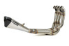 <ul>
<li>15" megaphone muffler</li>
<li>Show-polished finish</li>
<li>2.25" (57.2 mm) outlet permanent baffle</li>
<li>Lightweight system weighs only 9.20 lb. (4.17 kg)</li>
<li>Larger diameter outlet provides increased exhaust flow</li>
<li>Maximized power gains on stock and modified engines</li>
<li>Distinctive look and aggressive sound<br /> (optional <a style="color: blue;" href="%%GLOBAL_ShopPathSSL%%/noise-suppressor-fits-penta-carbon-muffler/" target="_blank">noise suppressor</a> sold separately)</li>
<li>Each muffler is hand fabricated into a distinctive penta-diamond shape</li>
<li>Muffler angles optimized for maximum ground clearance when cornering</li>
<li>Customize with over 100 different color combinations</li>
<li>Endcaps are produced by BST to ensure a perfect match to your wheels</li>
<li>No fairing modifications required</li>
<li>Aerospace quality, ultra lightweight stainless construction</li>
<li>Pre-installed 18mm bung for wideband O2 sensor<br />(block-off plug and 12mm O2 bung adapter included)</li>
<li>Includes (emissions/PAIR) block off cap for decel-pop reduction</li>
<li>3oz. tube of <a style="color: blue;" href="%%GLOBAL_ShopPathSSL%%/permatex-ultra-copper-3oz/" target="_blank">Permatex Ultra Copper&reg;</a> supplied with purchase</li>
<li>Includes Brock&rsquo;s lifetime direct support package <em>at no additional charge</em></li>
<li>Select from increased drivability/fuel mileage (pump gas) or race-proven (race fuel) track maps via our <a style="color: blue;" href="https://blog.brocksperformance.com/category/map-support/" target="_blank">map support program</a> <em>at no additional charge</em></li>
<li><a style="color: blue;" href="%%GLOBAL_ShopPathSSL%%/product_images/uploaded_images/Logo_Plates_Article_Page_Display.jpg" target="_blank">Click here to view logo plate color options</a></li>
<li><a style="color: blue;" href="%%GLOBAL_ShopPathSSL%%/content/Instructions/ZX10R_ZX12R/996772.pdf" target="_blank">Click here to view installation instructions</a></li>
<li><a style="color: blue;" href="%%GLOBAL_ShopPathSSL%%/content/Instructions/ZX10R_ZX12R/996382.pdf" target="_blank">Click here for PAIR block-off instructions</a></li>
<li><a style="color: blue;" href="https://support.brocksperformance.com/hc/en-us/sections/360013457111-Penta-Carbon-Exhaust" target="_blank">Click here to view Penta-Carbon Frequently Asked Questions (FAQ)</a></li>
</ul>
<p><strong>ATTENTION:</strong> Select (19-20) model year ZX-10Rs are subject to a <a style="color: blue;" href="https://static.nhtsa.gov/odi/rcl/2020/RCLRPT-20V307-9877.PDF" target="_blank">Kawasaki recall</a> concerning a faulty ECU and suction valve (PAIR). Failure to perform this recall could lead to exhaust system damages/failure. Brock's Performance will not warranty any damages created from an improperly blocked PAIR and/or failure to perform the <a style="color: blue;" href="https://static.nhtsa.gov/odi/rcl/2020/RCLRPT-20V307-9877.PDF" target="_blank">recall</a>. The PAIR valve on the ZX-10R is blocked via the use of the <a style="color: blue;" href="%%GLOBAL_ShopPathSSL%%/content/Instructions/ZX10R_ZX12R/996382.pdf" target="_blank">supplied black cap</a>.</p>
<div class="moretab" data-title="Product Details">
<p>The NEW Brock&rsquo;s Performance Penta-Carbon&trade; Stainless Steel Full Exhaust System is like no other. Make it your own! The Penta-Carbon&trade; is designed to be customized to your specifications. The heart of this customization is a beautiful five-sided carbon fiber endcap produced exclusively for Brock&rsquo;s Performance by world-renowned carbon composite specialists Blackstone Tek (aka BST Carbon Fiber wheels). Not only is the carbon cap available in gloss or matte finishes, we have also expanded the offerings to match any available BST carbon fiber wheel custom ink colors, for a combination that is truly unique. Check this link for more information on Xirallic&reg;, the shimmering &lsquo;Ink&rsquo; finish applied to produce subtle colors that explode in direct sunlight: <a style="color: blue;" href="https://blog.brocksperformance.com/bst-custom-ink/" target="_blank">BST Custom Ink &amp; Finish Options</a></p>
<p>Don&rsquo;t have carbon fiber wheels yet? No problem, the colored end caps match the schemes of most brands: blue, red, and green&hellip; just to name a few.</p>
<p>&lsquo;What about the pipe,&rsquo; you ask? With sharp lines to match the aesthetic design trends of most modern sportbikes combined with the aggressive sound (hidden noise suppressor sold separately) Brock&rsquo;s exhausts are known for, the Penta-Carbon&trade; shape won&rsquo;t get lost in the crowd. They are available in show polished stainless or black ceramic-coated stainless. If you like the sound and power of our Alien Head mufflers, you will love this modern take on Brock&rsquo;s legendary mindset.</p>
<p>Already have a Brock&rsquo;s Performance Alien Head&trade;, Short Meg&trade; or Slash Cut exhaust? No problem, the Penta-Carbon&trade; muffler is available separately (call for details) and designed to be an easy direct swap that takes only minutes.</p>
<p>As an added bonus for our #stupidfast friends, the Penta-Carbon&trade; muffler is also around 1/2 lb. (.22 kg) lighter than a comparable Alien Head or ShortMeg mufflers and outflows our Slash Cut mufflers.</p>
<p>And finally, the Penta-Carbon&trade; Mufflers are adorned with our new, more discreet, logo plates in a variety of colors as well as in our Stupid Fast (US Trademark No. 4,268,627) version: <a style="color: blue;" href="%%GLOBAL_ShopPathSSL%%/product_images/uploaded_images/Logo_Plates_Article_Page_Display.jpg" target="_blank">Logo Plate Color Options</a></p>
</div>
<div class="moretab" data-title="Technical">
<p><strong>ZX-10R (2019) Full System Decibel Levels</strong></p>
<p><em>Testing procedure performed according to <a style="color: blue;" href="https://blog.brocksperformance.com/sae-j2825-measurement-of-exhaust-sound-pressure-levels-of-stationary-on-highway-motorcycles/" target="_blank">SAE J2825</a></em></p>
<p><strong>Penta-Carbon Full System:</strong></p>
<p>Idle: 93 dBA / 5000 RPM: 109 dBA</p>
<p><strong>Penta-Carbon Full System (with <a style="color: blue;" href="%%GLOBAL_ShopPathSSL%%/noise-suppressor-fits-penta-carbon-muffler/" target="_blank">Noise Suppressor</a>):</strong></p>
<p>Idle: 88 dBA / 5000 RPM: 105 dBA</p>
</div>
