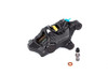 <p><strong>Position:</strong> Front Right</p> <p><strong>Bolt-Center:</strong> 69.1mm (2.72")</p> <p><strong>Caliper Body:</strong> 2-Piece</p> <p><strong>Piston DIA:</strong> 32mm</p> <p><strong>Piston Quantity:</strong> 4</p> <p><strong>Piston Material:</strong> Aluminum</p> <p><strong>Disc Height:</strong> 32-36mm</p> <p><strong>Caliper Material:</strong> Billet Aluminum</p> <p><strong>Finish:</strong> Anthracite Black Hard Anodized</p> <p><strong>Weight (w/o pads):</strong> 1.86 lb. (845g)</p> <p><strong>Brake Pads:</strong> Included <a style="color: blue;" href="%%GLOBAL_ShopPathSSL%%/brembo-replacement-brake-pad-set-hh-rated-sintered/" target="_blank">(HH Rated Sintered)</a></p> <p><strong>Offset:</strong> 34.1mm</p> <p><strong>Brake Fluid:</strong> <a style="color: blue;" href="%%GLOBAL_ShopPathSSL%%/v-twin/brakes/brake-fluid/" target="_blank">DOT 4</a></p> <p><strong>Note:</strong> Single Caliper, check fitment tab</p> <p><strong>Brembo P/N:</strong> 120.B814.79</p> <p><strong><em>See 'Fitment' tab for additional models listing</em></strong></p> <div class="moretab" data-title="Fitment"> <p><strong><span style="text-decoration: underline;">Touring</span></strong></p> <ul> <li>Road King &ndash; FLHR (08-20)</li> <li>Road King Classic &ndash; FLHRC (08-13)</li> <li>Road King CVO &ndash; FLHRSE (08-14)</li> <li>Road King Special &ndash; FLHRXS (17-20)</li> <li>Electra Glide &ndash; FLHT (08-20)</li> <li>Electra Glide Classic &ndash; FLHTC (10-13)</li> <li>Electra Glide Ultra Classic &ndash; FLHTCU (08-19)</li> <li>Electra Glide Ultra Classic Low &ndash; FLHTCUL (15-16)</li> <li>Electra Glide Ultra Classic CVO &ndash; FLHTCUSE (08-13)</li> <li>Electra Glide Ultra Limited &ndash; FLHTK (10-20)</li> <li>Ultra Limited Low &ndash; FLHTKL (15-19)</li> <li>Limited CVO &ndash; FLHTKSE (14-20)</li> <li>Street Glide &ndash; FLHX (08-20)</li> <li>Street Glide Special &ndash; FLHXS (14-20)</li> <li>Street Glide CVO &ndash; FLHXSE (10-20)</li> <li>Road Glide &ndash; FLTR (08-09)</li> <li>Road Glide Limited &ndash; FLTRK (2020)</li> <li>Road Glide CVO &ndash; FLTRSE (09-11)</li> <li>Road Glide Ultra &ndash; FLTRU (11-19)</li> <li>Road Glide Ultra CVO &ndash; FLTRUSE (2015)</li> <li>Road Glide Custom &ndash; FLTRX (10-20)</li> <li>Road Glide Special &ndash; FLTRXS (15-20)</li> <li>Road Glide Custom CVO &ndash; FLTRXSE (12-13)</li> <li>Road Glide CVO &ndash; FLTRXSE (18-20)</li> </ul> <p><strong><span style="text-decoration: underline;">V-Rod</span></strong></p> <ul> <li>V-Rod &ndash; VRSCA (06-07)</li> <li>V-Rod &ndash; VRSCAW (08-10)</li> <li>Night Rod &ndash; VRSCD (06-08)</li> <li>Night Rod Special &ndash; VRSCDX (07-17)</li> <li>Muscle &ndash; VRSCF (09-17)</li> <li>Street Rod &ndash; VRSCR (06-17)</li> <li>V-Rod CVO &ndash; VRSCSE (2006)</li> <li>VRSCX &ndash; VRSCX (2007)</li> </ul> <p><strong><span style="text-decoration: underline;">Trike</span></strong></p> <ul> <li>Tri Glide &ndash; FLHTCUTG (09-20)</li> <li>Tri Glide CVO &ndash; FLHTCUTGSE (2020)</li> <li>Street Glide Trike &ndash; FLHXXX (10-11)</li> <li>Freewheeler &ndash; FLRT (19-20)</li> </ul> </div> <div class="moretab" data-title="Product Details"> <p>The new Brembo &ldquo;.484&rdquo; caliper aims to meet the needs of those who want to improve their braking system performance, giving the bike a strong Caf&eacute; Racer connotation.</p> <p>This caliper is made entirely from billet, starting with a block of aluminum machined with the most modern CAM technologies available. The two semi-calipers are then joined with three steel screws located within the wheel side. The caliper body houses four 32 mm diameter pistons.</p> <p>The name &ldquo;.484&rdquo; is derived from the displacement of an individual caliper piston measured in cubic inches, typical of the V-Twin market. Finishing of the caliper is obtained with an anthracite black hard oxidation treatment, whereas the prominent Brembo logo, is placed at the top of the piston on the disc entry side.</p> <p>The axial mounting and fixing centers (69.1mm) of the &ldquo;.484&ldquo; make it compatible with the majority of custom forks offered on the market, with no need for any modifications to the machine. The brake pads slide in specific guides, machined onto the body of the caliper itself, which allow brake pad pins to be eliminated.</p> <p>The Brembo logo is embossed. The product includes sintered brake pads which represent the absolute best quality available on the market. The package also contains an instruction manual, a set of Brembo stickers, and extremely useful heat adhesives used in racing to control caliper operating temperature, which are indicative of the product&rsquo;s racing nature.</p> </div>