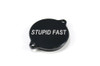 <ul>
<li>Direct replacement for OEM supercharger sprocket cover</li>
<li>CNC machined from 6061-T6 billet aluminum</li>
<li>Mil-spec black anodized finish</li>
<li>Laser etched "Stupid Fast" logo</li>
<li>Designed and machined in the USA</li>
<li>Easily installs in less than 5 minutes</li>
<li><a style="color: blue;" href="%%GLOBAL_ShopPathSSL%%/content/Instructions/H2R/998147.pdf" target="_blank">Click to view Installation Instructions</a></li>
</ul>