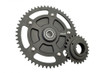 <p>Designed to upgrade the stock belt drive to chain drive for the rider that demands big power from their Harley-Davidson Touring Model. The custom steel rear sprocket and Trask custom billet aluminum carrier are easy to install.</p>
<ul>
<li>Heat treated and coated for long lasting wear</li>
<li>Comes with steel bearings and spacers</li>
<li>Bearings can be upgraded to <a style="color: blue;" href="https://blog.brocksperformance.com/why-choose-worldwide-bearings/" target="_blank">Worldwide Bearings</a> Ceramic Bearings</li>
<li>Includes chrome 12 point sprocket mounting hardware</li>
<li>Proudly made in the USA by Trask Performance</li>
<li>Fits 2009-2025 Harley-Davidson FL Touring models with cush drive</li>
<li>Fits factory H-D Touring wheels and aftermarket BST carbon fiber wheels</li>
<li>54 tooth custom rear sprocket (25 tooth front sprocket)</li>
<li>Minimum 130 link 530 chain is required to complete install</li>
<li>High quality O-Ring chain recommended <a style="color: blue;" href="%%GLOBAL_ShopPathSSL%%/suspension-chassis/chains/" target="_blank">(sold separately)</a></li>
</ul>
<p><strong>Proper chain and sprocket maintenance is required to prevent premature wear. The chain will stretch so always be sure to keep it adjusted and lubricated properly.</strong></p>