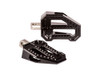 <ul>
<li>Black BMX passenger foot pegs</li>
<li>CNC machined from billet aluminum</li>
<li>Increased rider comfort without sacrificing grip</li>
<li>Includes drill bit</li>
<li>Does not include mounting hardware</li>
</ul>
<p><em>Installation should be performed following the OEM Harley-Davidson Service Manual and torque specifications</em></p>
<div class="moretab" data-title="About Vity's Design">
<p>Vity's goal is to dedicate the highest effort we possibly can into our original, custom designed products for your beloved Harley Davidson. Quality and customer satisfaction is imperative to us. We also love our heritage that helped us greatly in the process of creating this brand. Italian craftsmanship at its best.</p>
<p>Vity&rsquo;s Design showcases the natural beauty of CNC machining, in most products, by intentionally omitting final finishing processes such as tumbling, stonewashing, burnishing, or polishing.</p>
<p>The following quote from Vity's Design Founder, Matteo Vitali is translated from Italian: "From the incredible passion for Harley Davidson, my every single iron take shape. From a deep and meticulous study of materials, shapes and color, my accessories come to life."</p>
</div>