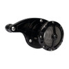 <ul>
<li>Challenger design with a distinct elegant look</li>
<li>CNC machined from billet aluminum</li>
<li><strong>Requires <a style="color: blue;" href="%%GLOBAL_ShopPathSSL%%/throttle-servo-cover-black-m8-engine/" target="_blank">throttle servo plate cover</a><br /></strong></li>
<li>Equipped with a mesh gauze, an actual air filter element is not present</li>
<li>Compatible with (18-23) Softail, (17-23) Touring, (17-22) Trike models</li>
<li>Includes 2 sets of spacers and installation hardware</li>
<li>Does not include gaskets</li>
</ul>
<p><em>Installation should be performed following the OEM Harley-Davidson Service Manual and torque specifications</em></p>
<div class="moretab" data-title="About Vity's Design">
<p>Vity's goal is to dedicate the highest effort we possibly can into our original, custom designed products for your beloved Harley Davidson. Quality and customer satisfaction is imperative to us. We also love our heritage that helped us greatly in the process of creating this brand. Italian craftsmanship at its best.</p>
<p>Vity&rsquo;s Design showcases the natural beauty of CNC machining, in most products, by intentionally omitting final finishing processes such as tumbling, stonewashing, burnishing, or polishing.</p>
<p>The following quote from Vity's Design Founder, Matteo Vitali is translated from Italian: "From the incredible passion for Harley Davidson, my every single iron take shape. From a deep and meticulous study of materials, shapes and color, my accessories come to life."</p>
</div>