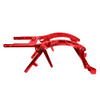 <ul>
<li>Red anodized rear subframe</li>
<li>CNC machined from billet aluminum</li>
<li>Designed for stability and control</li>
<li>Compatible with&nbsp;Road Glide (14-24), Street Glide (14-24), Road King (14-24)</li>
<li>Precision engineered for optimum performance</li>
<li>Offers three shock mount positions (raised, OEM location, lowered)</li>
<li><strong>Not compatible with tour packs or sissy bars</strong></li>
<li>Over 12 lbs. lighter than the OEM subframe</li>
</ul>
<p><em>Installation should be performed following the OEM Harley-Davidson Service Manual and torque specifications</em></p>
<div class="moretab" data-title="About Vity's Design">
<p>Vity's goal is to dedicate the highest effort we possibly can into our original, custom designed products for your beloved Harley Davidson. Quality and customer satisfaction is imperative to us. We also love our heritage that helped us greatly in the process of creating this brand. Italian craftsmanship at its best.</p>
<p>Vity&rsquo;s Design showcases the natural beauty of CNC machining in most products by intentionally omitting final finishing processes such as tumbling, stonewashing, burnishing, or polishing.</p>
<p>The following quote from Vity's Design Founder, Matteo Vitali is translated from Italian: "From the incredible passion for Harley Davidson, my every single iron take shape. From a deep and meticulous study of materials, shapes and color, my accessories come to life."</p>
</div>