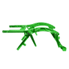 <ul>
<li>Green anodized rear subframe</li>
<li>CNC machined from billet aluminum</li>
<li>Designed for stability and control</li>
<li>Compatible with&nbsp;Road Glide (14-24), Street Glide (14-24), Road King (14-24)</li>
<li>Precision engineered for optimum performance</li>
<li>Offers three shock mount positions (raised, OEM location, lowered)</li>
<li><strong>Not compatible with tour packs or sissy bars</strong></li>
<li>Over 12 lbs. lighter than the OEM subframe</li>
</ul>
<p><em>Installation should be performed following the OEM Harley-Davidson Service Manual and torque specifications</em></p>
<div class="moretab" data-title="About Vity's Design">
<p>Vity's goal is to dedicate the highest effort we possibly can into our original, custom designed products for your beloved Harley Davidson. Quality and customer satisfaction is imperative to us. We also love our heritage that helped us greatly in the process of creating this brand. Italian craftsmanship at its best.</p>
<p>Vity&rsquo;s Design showcases the natural beauty of CNC machining in most products by intentionally omitting final finishing processes such as tumbling, stonewashing, burnishing, or polishing.</p>
<p>The following quote from Vity's Design Founder, Matteo Vitali is translated from Italian: "From the incredible passion for Harley Davidson, my every single iron take shape. From a deep and meticulous study of materials, shapes and color, my accessories come to life."</p>
</div>
