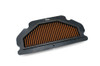 <ul>
<li>Single-layer polyester</li>
<li>P08 material is currently used in MotoGP and WSBK</li>
<li>Innovative polyester material allows for consistent airflow</li>
<li>Steel wire mesh with epoxy varnish finish</li>
<li>Optimized filter surface area provides more airflow, more power, and more filtration</li>
<li>Increased air permeability and filtration efficiency when compared to cotton air filters</li>
<li>Airflow: 5,050 l/m<sup>2</sup>/sec. / Filtration: 80&mu;m</li>
<li>Can be cleaned using only compressed air</li>
<li>Dry filter, no oil treatments required</li>
<li>Direct OEM replacement</li>
<li>1-year warranty</li>
</ul>
<div class="moretab" data-title="Product Details">
<p><iframe src="%%GLOBAL_ShopPathSSL%%/content/Descriptions/Sprint_Filter_Product_Details_Tab_P08.html" width="575" height="500" frameborder="0"></iframe></p>
</div>
<div class="moretab" data-title="Technical">
<p><strong>OEM Reference:</strong> Kawasaki 110131274</p>
</div>