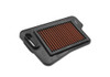 <ul>
<li>Single-layer polyester</li>
<li>P08 material is currently used in MotoGP and WSBK</li>
<li>Innovative polyester material allows for consistent airflow</li>
<li>Steel wire mesh with epoxy varnish finish</li>
<li>Optimized filter surface area provides more airflow, more power, and more filtration</li>
<li>Increased air permeability and filtration efficiency when compared to cotton air filters</li>
<li>Airflow: 5,050 l/m<sup>2</sup>/sec. / Filtration: 80&mu;m</li>
<li>Can be cleaned using only compressed air</li>
<li>Dry filter, no oil treatments required</li>
<li>Direct OEM replacement</li>
<li>1-year warranty</li>
</ul>
<div class="moretab" data-title="Product Details">
<p><iframe src="%%GLOBAL_ShopPathSSL%%/content/Descriptions/Sprint_Filter_Product_Details_Tab_P08.html" width="575" height="500" frameborder="0"></iframe></p>
</div>
<div class="moretab" data-title="Technical">
<p><strong>OEM Reference:</strong> Suzuki 1378105H00</p>
</div>