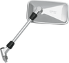 PARTS UNLIMITED Universal Chrome Mirror Rectangle 0640-0344