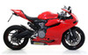 Arrow Exhaust Ducati 899 Panigale 2014-2015 Titanium Works silencers (right and left) with carby end cap