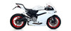 Arrow Exhaust Ducati Panigale 959 2016-2019 Titanium Works silencers (right and left) with carby end cap