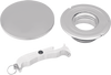 DRAG SPECIALTIES Gas Cap with Paint Protectors 0703-0200