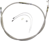 Magnum Shielding High-Efficiency Polished Stainless Clutch Cable 5215He
