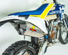 Titanium Octagon Dual Sport / Off-road Slip-on Exhaust - Carbon End Cap