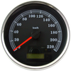 DRAG SPECIALTIES 5" Programmable Electronic Metric Speedometer 2210-0464