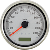 DRAG SPECIALTIES 5" Programmable Electronic Metric Speedometer 2210-0465