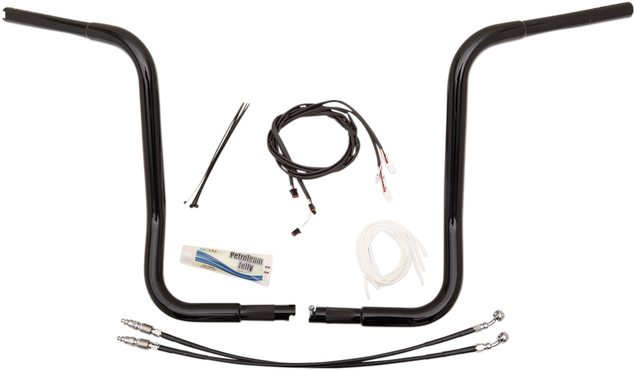 Fat Baggers Inc. 1-1 4" Ez Install Round Top Handlebar Kit 909516B