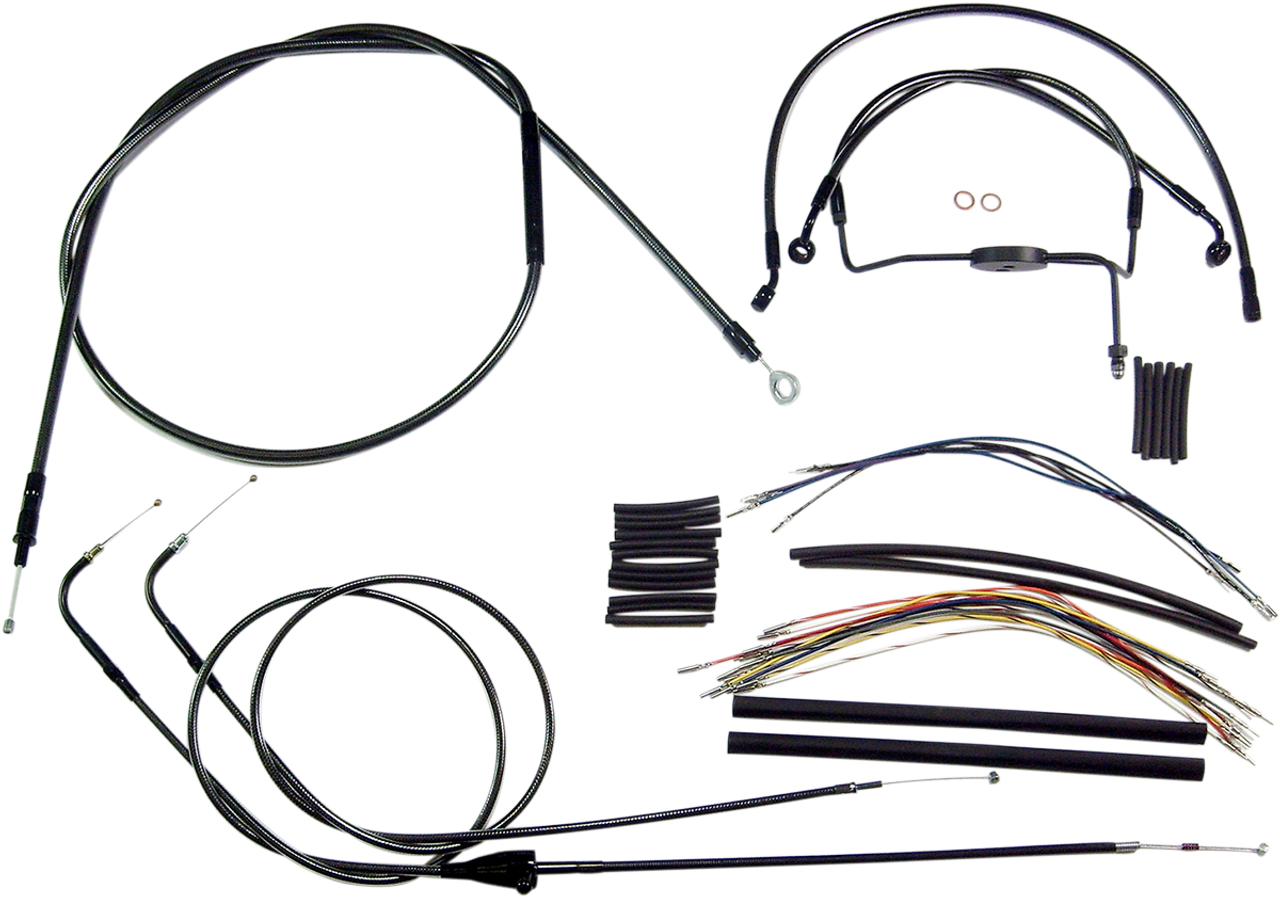Magnum Shielding Black Pearl Designer Handlebar Installation Kit 487291