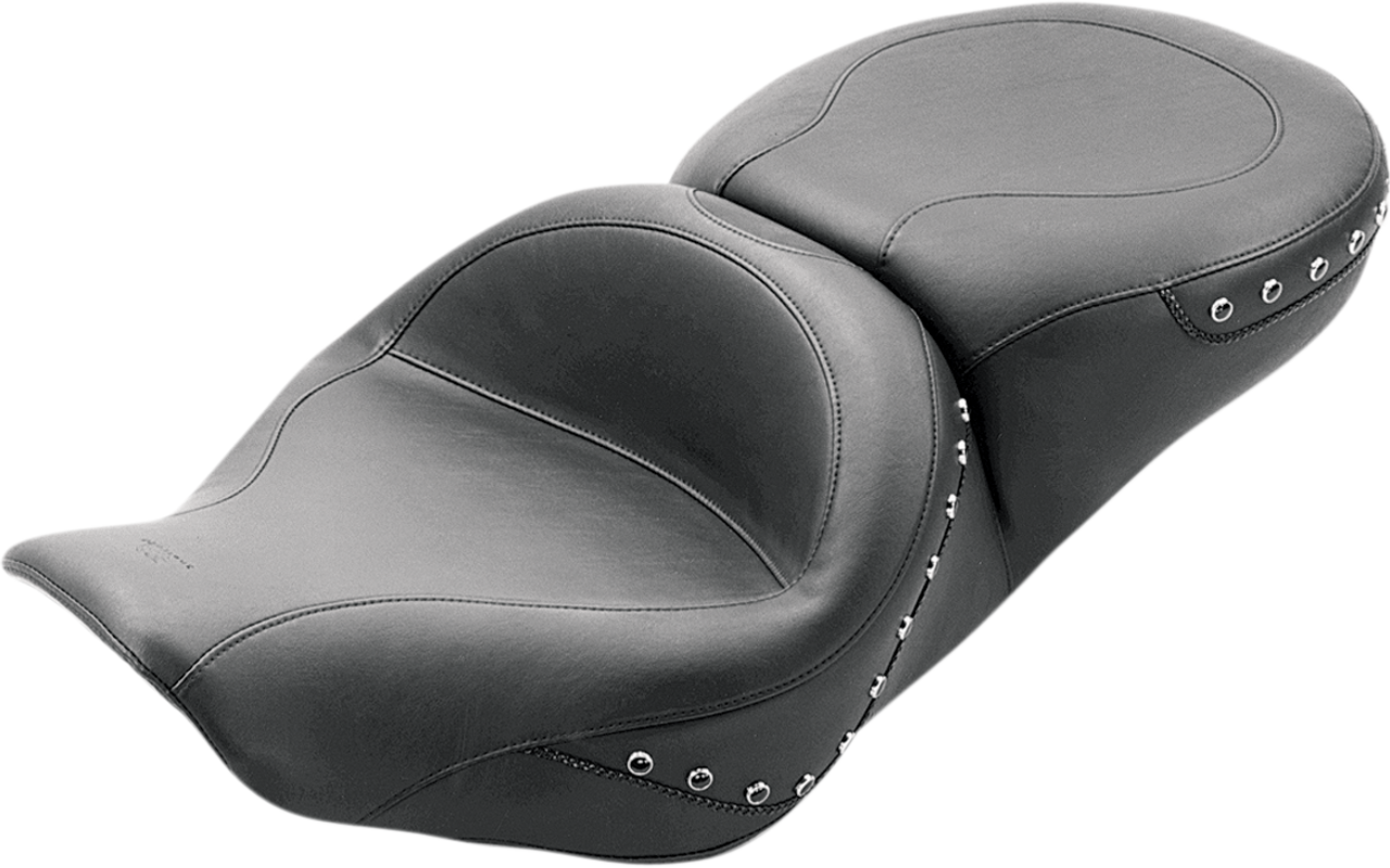 Mustang Wide Studded 2-Up Touring Seat 75577