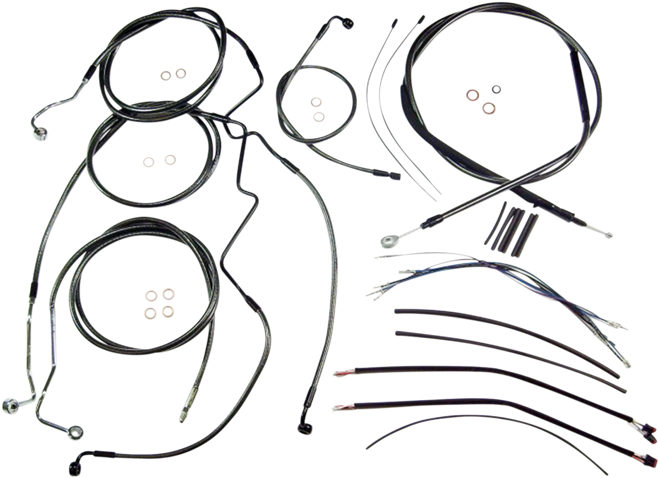 Magnum Shielding Black Pearl Designer Handlebar Installation Kit 487843