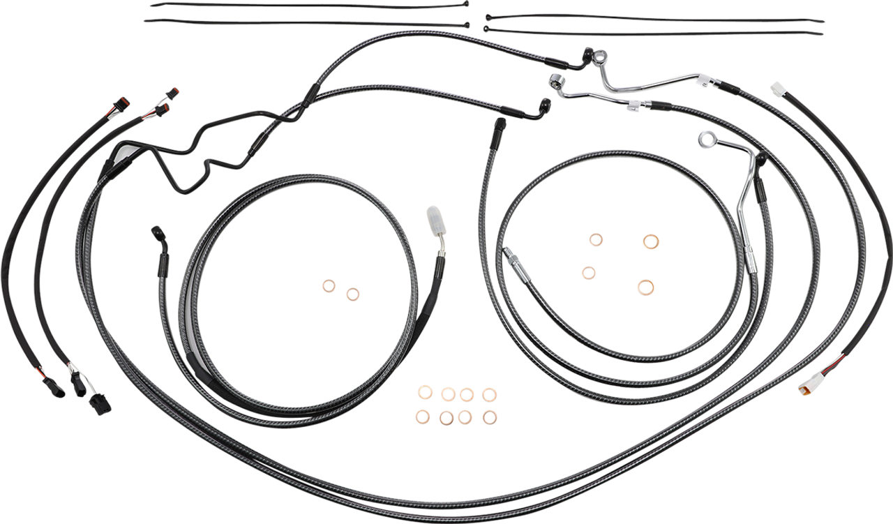 Magnum Shielding Karbonfibr Designer Handlebar Installation Kit 787842