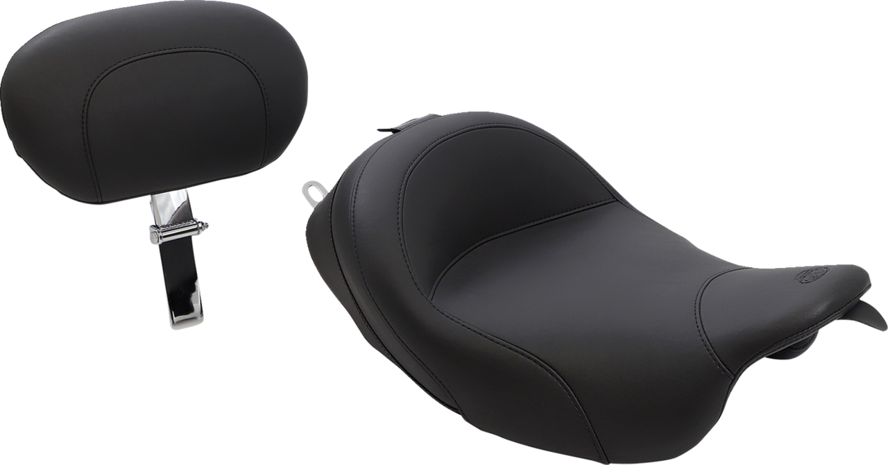 Mustang Wide Solo Seat With Removable Backrest 79600