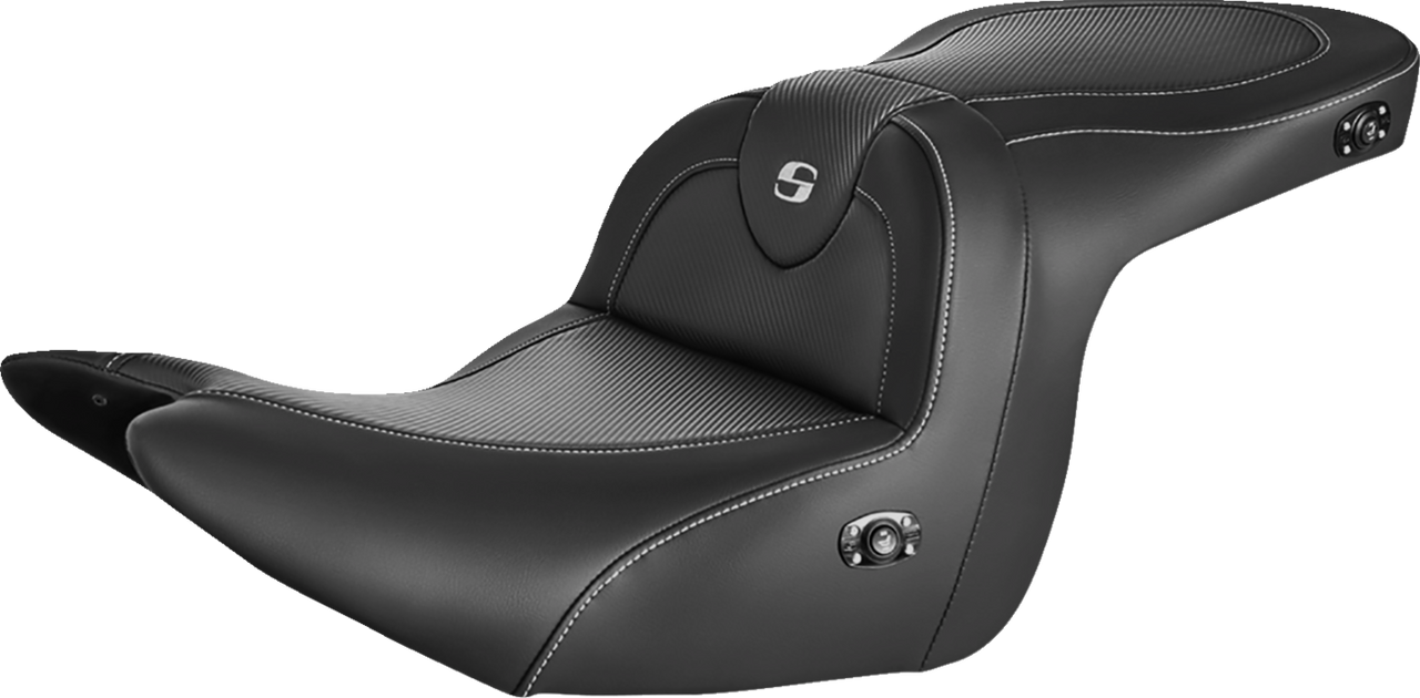 Saddlemen Roadsofa Carbon Fiber Heated Seat H1807185Hct
