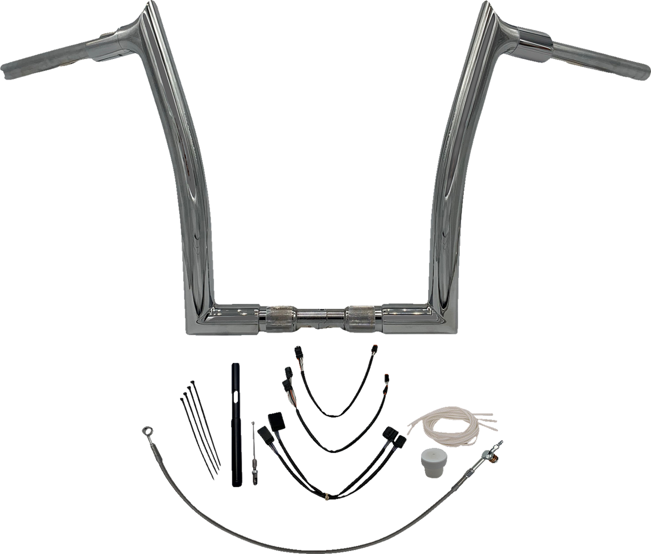 Fat Baggers Inc. 1-1 2" Ez Install Pointed Top Handlebar Kit 819614