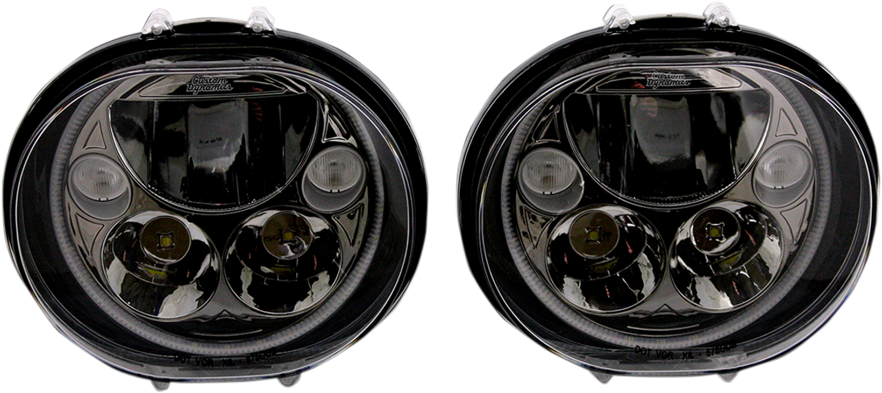 Custom Dynamics Trubeam« Led Headlamps Cdtb575Ovb