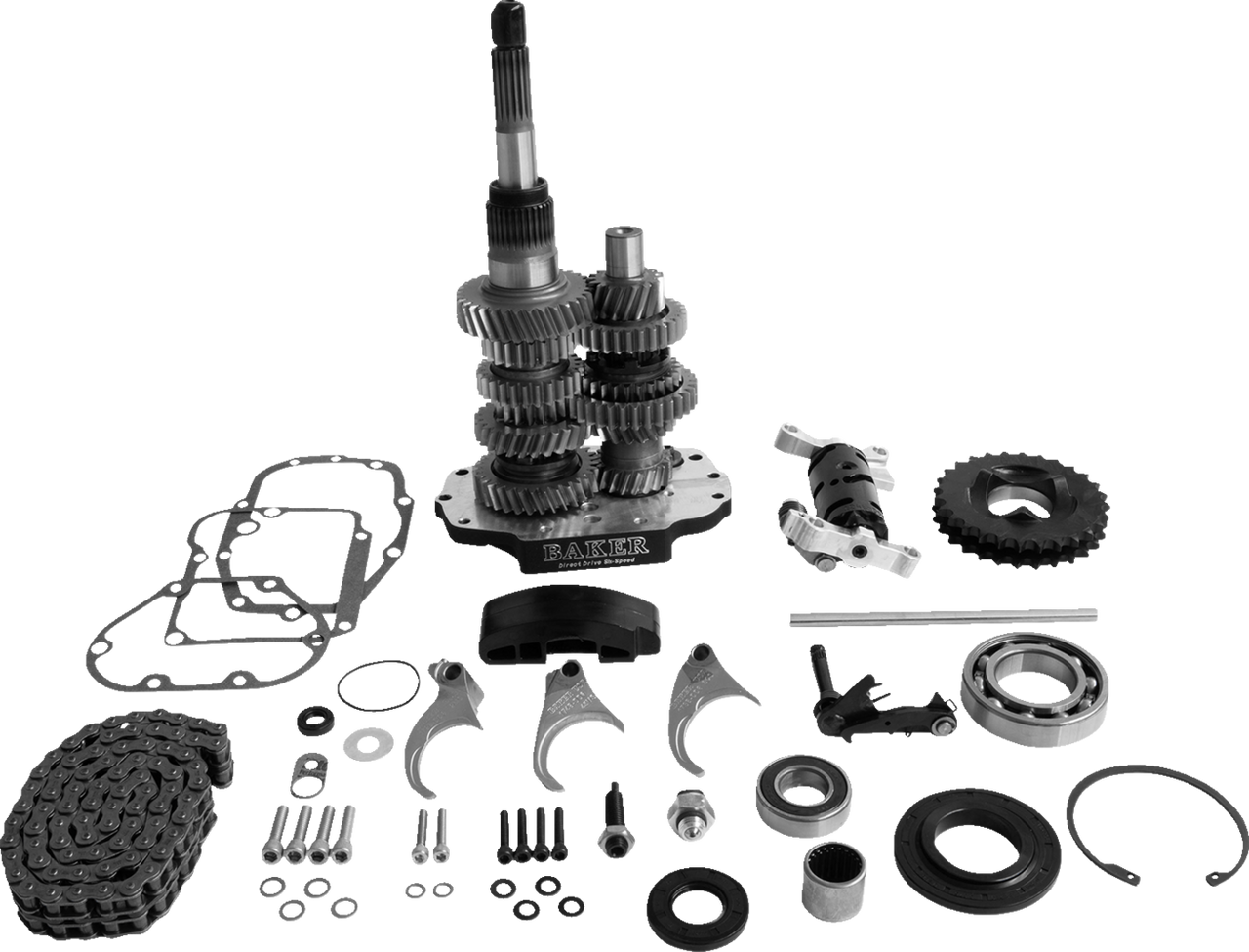 Baker Drivetrain Direct Drive 6-Speed Gear Set Dd6411P03