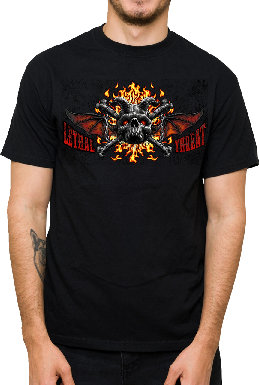 Lethal Threat Hell Was Full T-Shirt Lt20901Xxxl