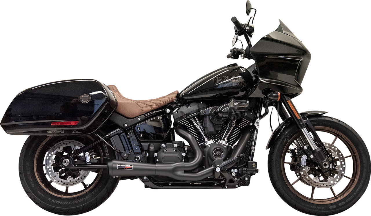 Bassani Xhaust The Ripper Short Road Rage 2-Into-1 Exhaust System 1S74B