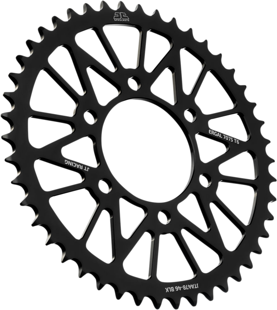 Jt Sprockets Racelite Aluminum Rear Sprocket Jta47846Blk