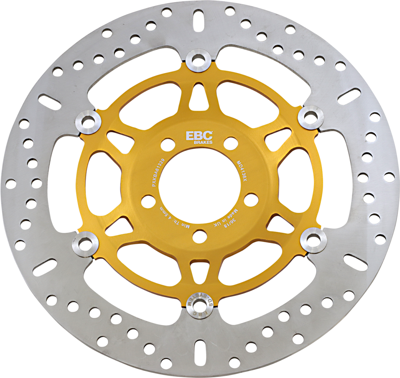 Ebc Md Series Pro-Lite Contour X Brake Rotor Md4136X