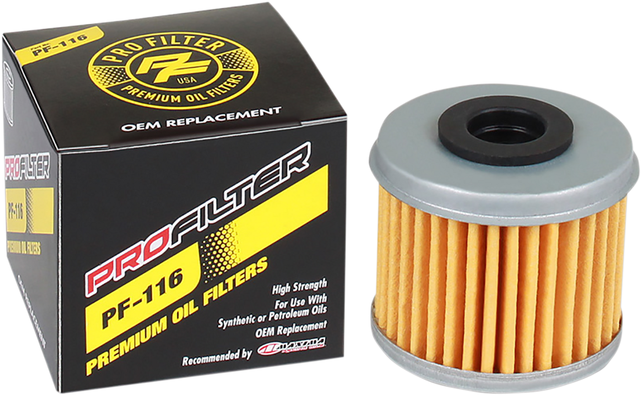 Pro Filter Replacement Oil Filter Pf116