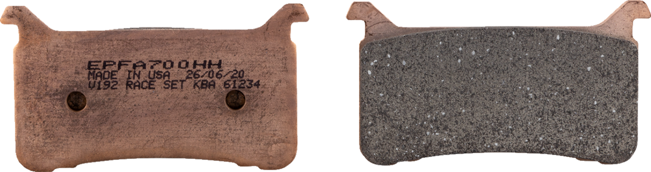 Ebc Sintered Metal Harley Buell Brake Pads Epfa700Hh