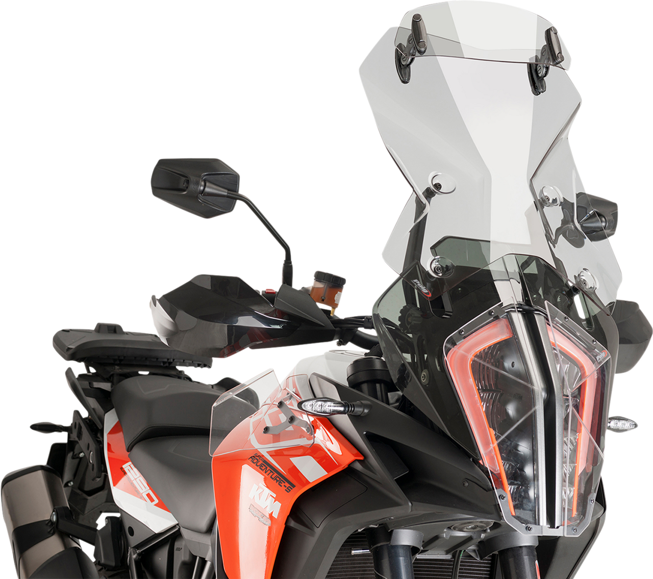 Puig Hi-Tech Parts Touring Windshield With Visor 9714H