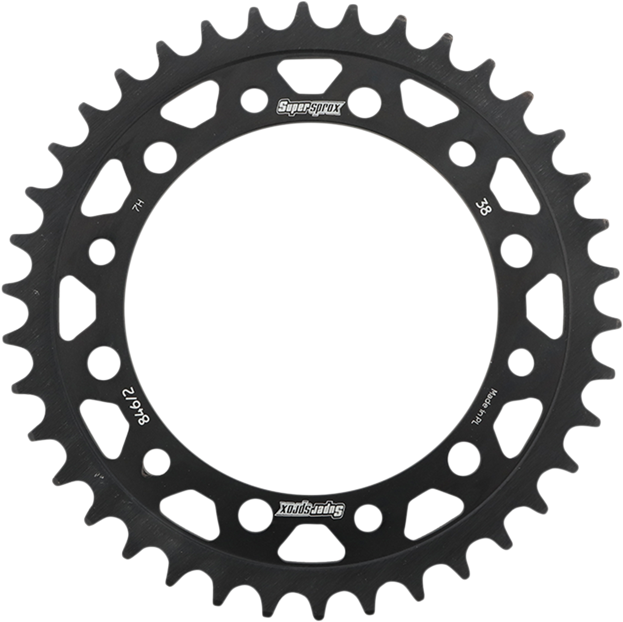 Supersprox Racing Steel Rear Sprocket Rfe846238Blk