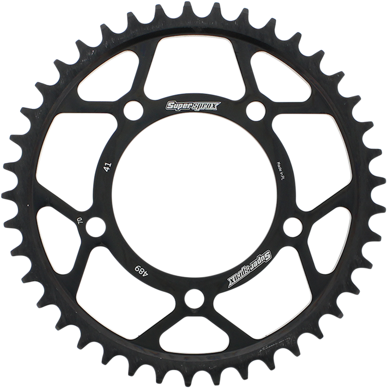 Supersprox Racing Steel Rear Sprocket Rfe48941Blk