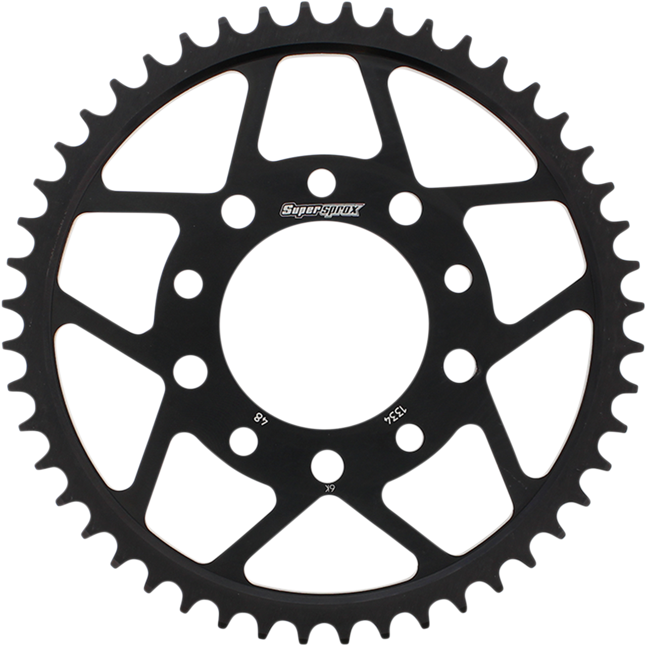 Supersprox Racing Steel Rear Sprocket Rfe133448Blk