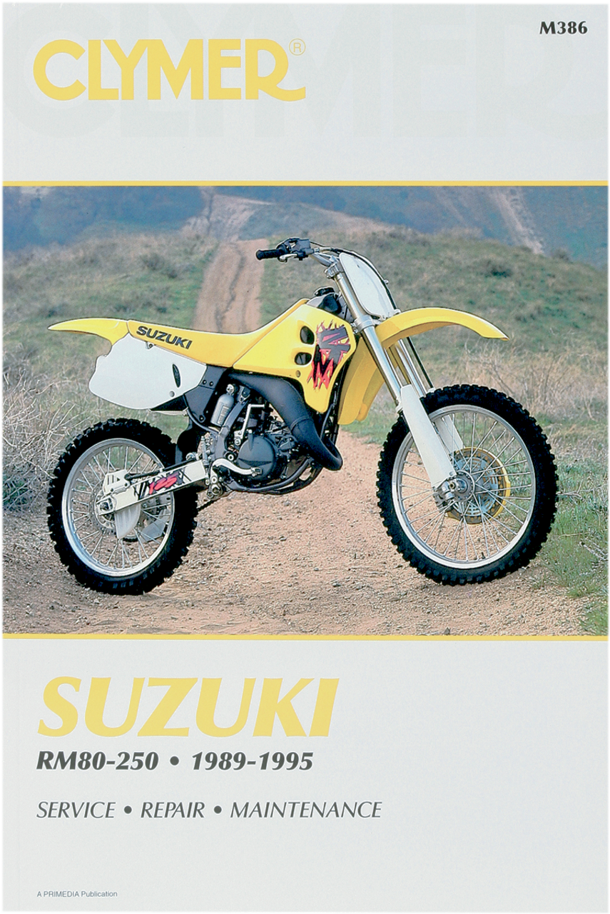 Clymer Motorcycle Repair Manual Suzuki Cm386