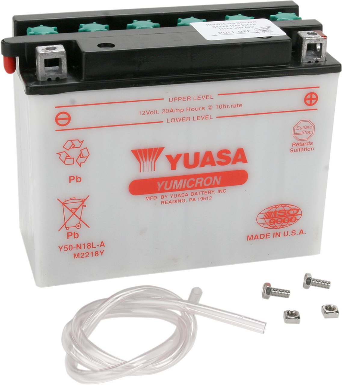 Yuasa Conventional Battery 12 V Yuam2218Ytwn