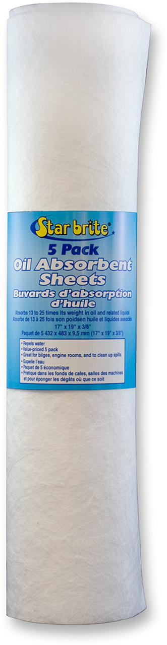 Star Brite Oil Absorbent Sheets 91845