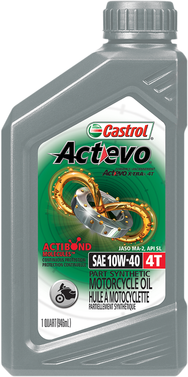 Castrol Act Evo« Semi-Synthetic 4T Engine Oil 15D7D2