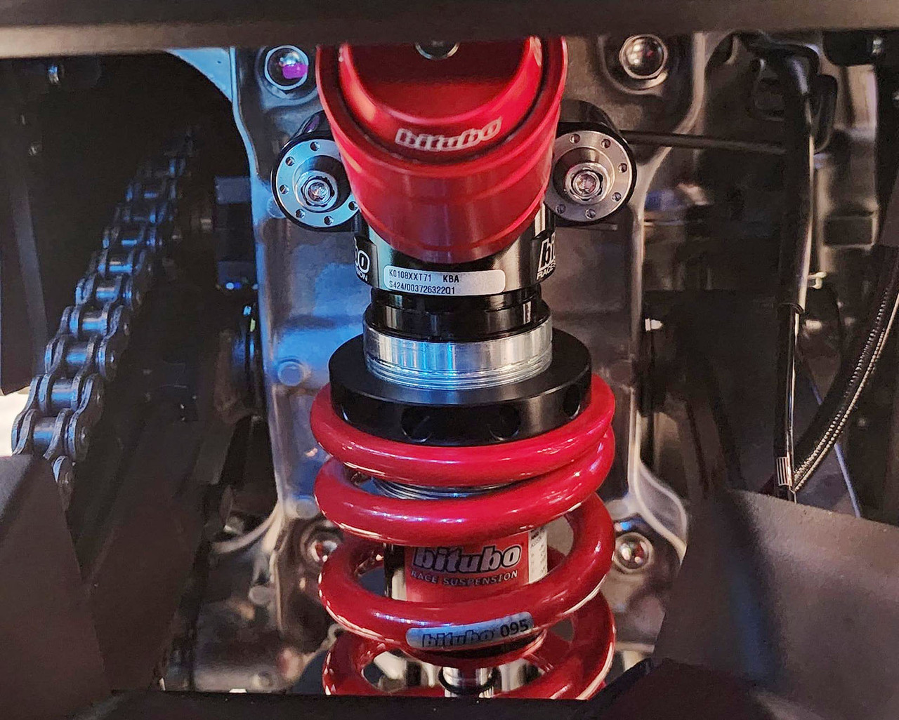 Bitubo Ninja 500 Shock - MONO - Adjustable Bitubo Ninja 500 Shock - MONO - Adjustable