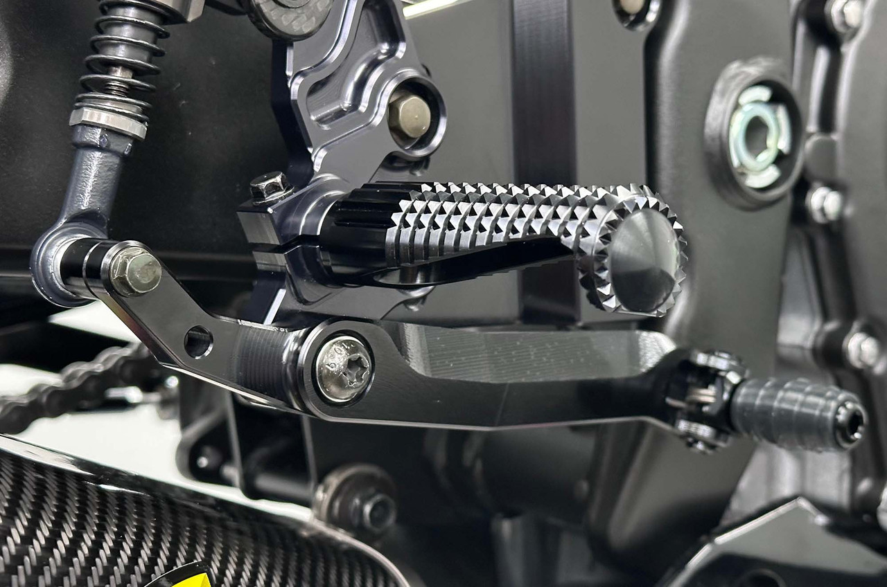 ZX-4RR / ZX-4R Brake Lever Upgrade for Galespeed Rear Master - Black