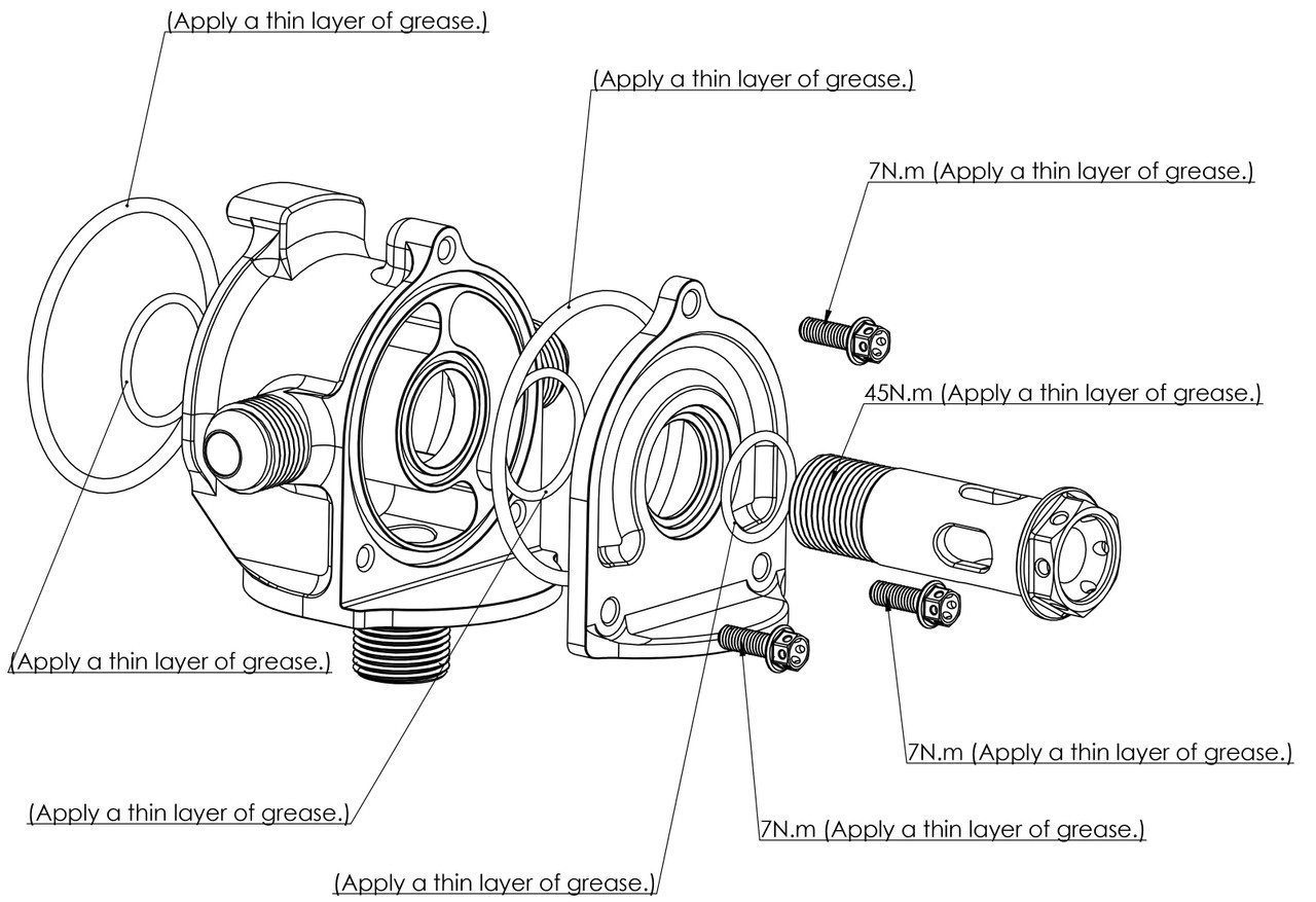Kawasaki ZX-4RR ZX-4R Oil Cooler Kit