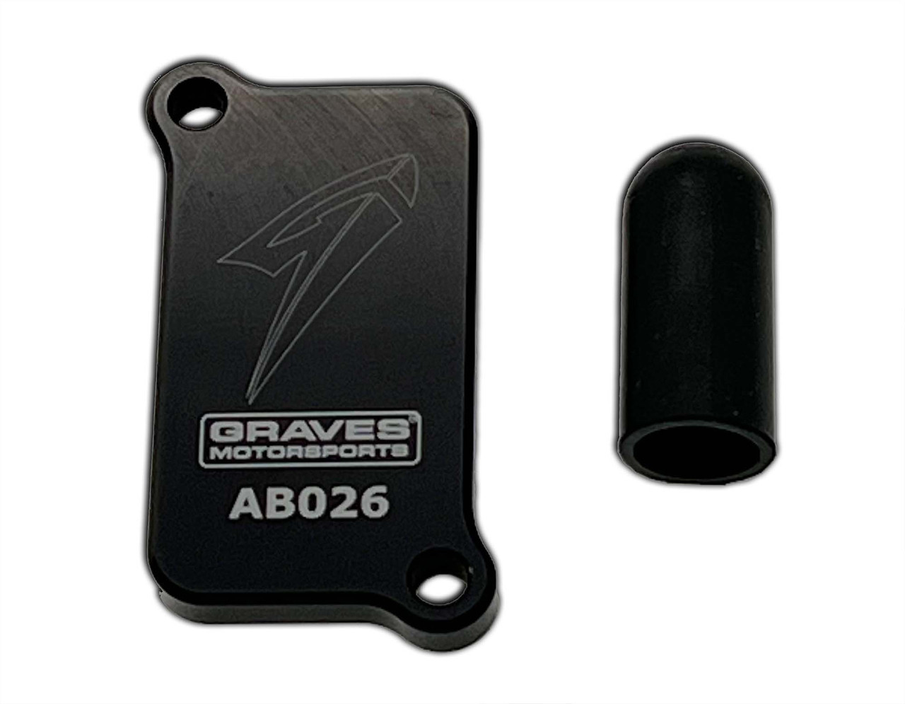Graves Motorsports Honda  CRF 450L, RL + X Smog Block Off Plate Graves Motorsports Honda  CRF 450L, RL + X Smog Block Off Plate